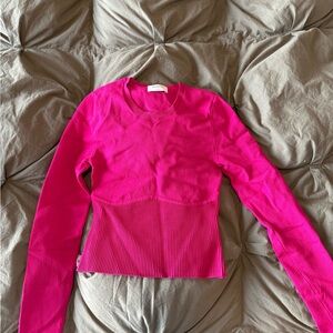Babaton Fuchsia Knit Top